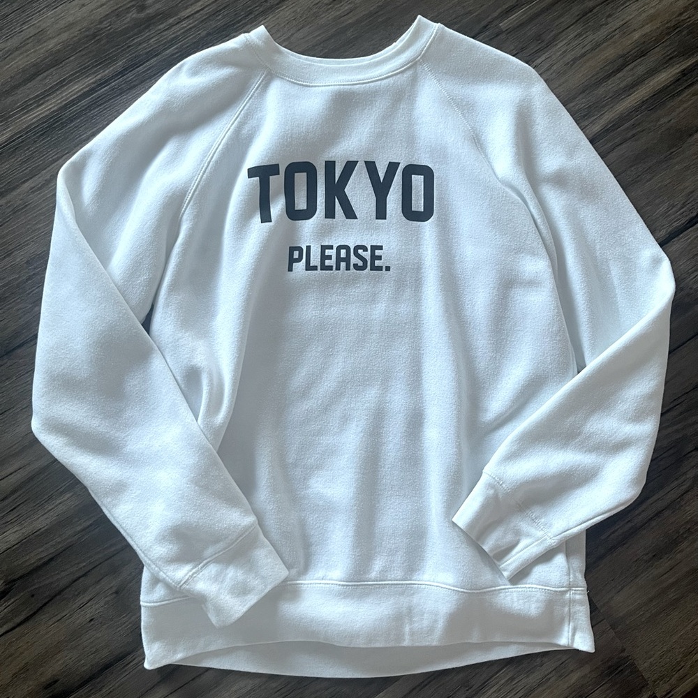 Brunette the Label Tokyo Please sweatshirt size M/L